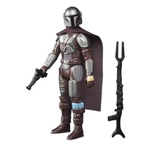 STAR WARS Retro Collection The Mandalorian (Beskar) Toy 3.75-Inch-Scale The Mand - £17.57 GBP
