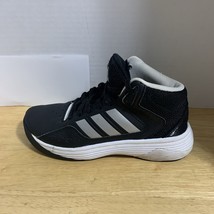 adidas Men&#39;s Shoes Cloudfoam Ilation Mid Basketball, Core Black/Matte Si... - $439.36 MXN
