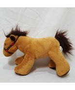 Standing Horse Tan  &quot; Plush Stuffed Animal Toy T.A.G. Pony - £14.94 GBP