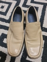 Frank Wright Nude Patent Loafers For Men Size 45 - $81.00