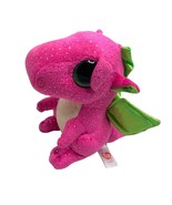 Ty Beanie Boos Darla 5 in Tall Pink Dragon Plush Stuffed Animal Doll Toy... - £7.89 GBP