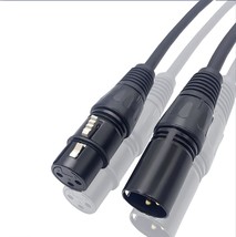 Xlr Cables, Xlr Microphone Cable, Xlr Male To Female Audio Cable For Microphone - £21.18 GBP