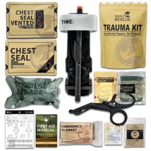 R RESCUE  Trauma Kit To Configure Survival Kit Outdoor Emergency First Aid Kit F - £110.24 GBP