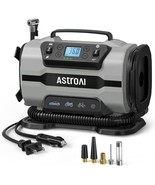 Tire Inflator Portable Air Compressor Pump 150PSI 12V DC/110V AC with Du... - $1,899.63 MXN