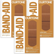 Brand Ourtone Adhesive Bandages, Flexible Protection &amp; Care of Minor Cuts &amp; Scra - £12.98 GBP