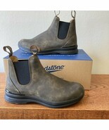 Blundstone Slip On Chelsea Boots Rustic Brown AU 6 (US Men&#39;s 7, US Women... - $2,026.95 MXN