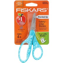 Fiskars 5&quot; Kid Scissors Left-Handed Pointed-Tip, 2 Pack - Assorted color - £18.86 GBP