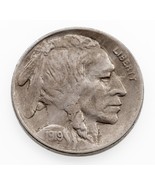 1919-S 5C Buffalo Nickel Very Fine VF Condition, Just Women XF, Well Hit... - $201.56 CAD