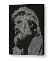 Kenny Rodgers Song List Incredible Mosaic Framed Print Limited Edition w/COA - $19.19