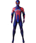 Halloween Cosplay Spider Man 2099 Miguel Costume Adult Kids Full Bodysui... - £29.65 GBP+