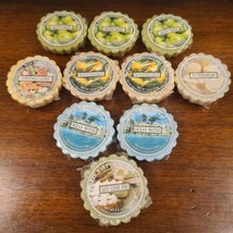 (10) Assorted Yankee Candle Tart Wax Melts Granny Oc EAN Cookie Lime Honeysuckle - £18.94 GBP