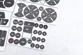 08-14 MERCEDES-BENZ W204 C300 BUTTON SWITCH STICKER SET E5372 image 4