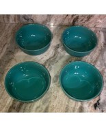 ROYAL NORFOLK-GREEN CEREAL/SERVING BOWL SET Of 4-MICRO/DISHWASHER Safe- ... - $102.16 CAD