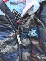 Zeroxposur 18 Month Boys Jacket Camo Puffer Coat Blue Fully Lined Waterproof New - £16.78 GBP