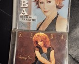 LOT OF 2 REBA MCENTIRE : Room To Breathe + STARLING OVER CD / NICE - $3.95