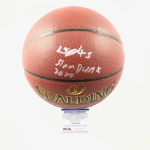 DERRICK JONES JR Signed Basketball PSA/DNA Chicago Bulls Autographed - £118.50 GBP