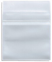 50-Pak =Clear Plastic Poly (Cpp)= Cd Sleeves, With Resealable Flap - £14.93 GBP