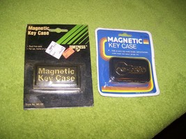 Lot of 2 Vintage Magnetic Key Case  - Fortress / Key Locker - Hong Kong - £12.45 GBP