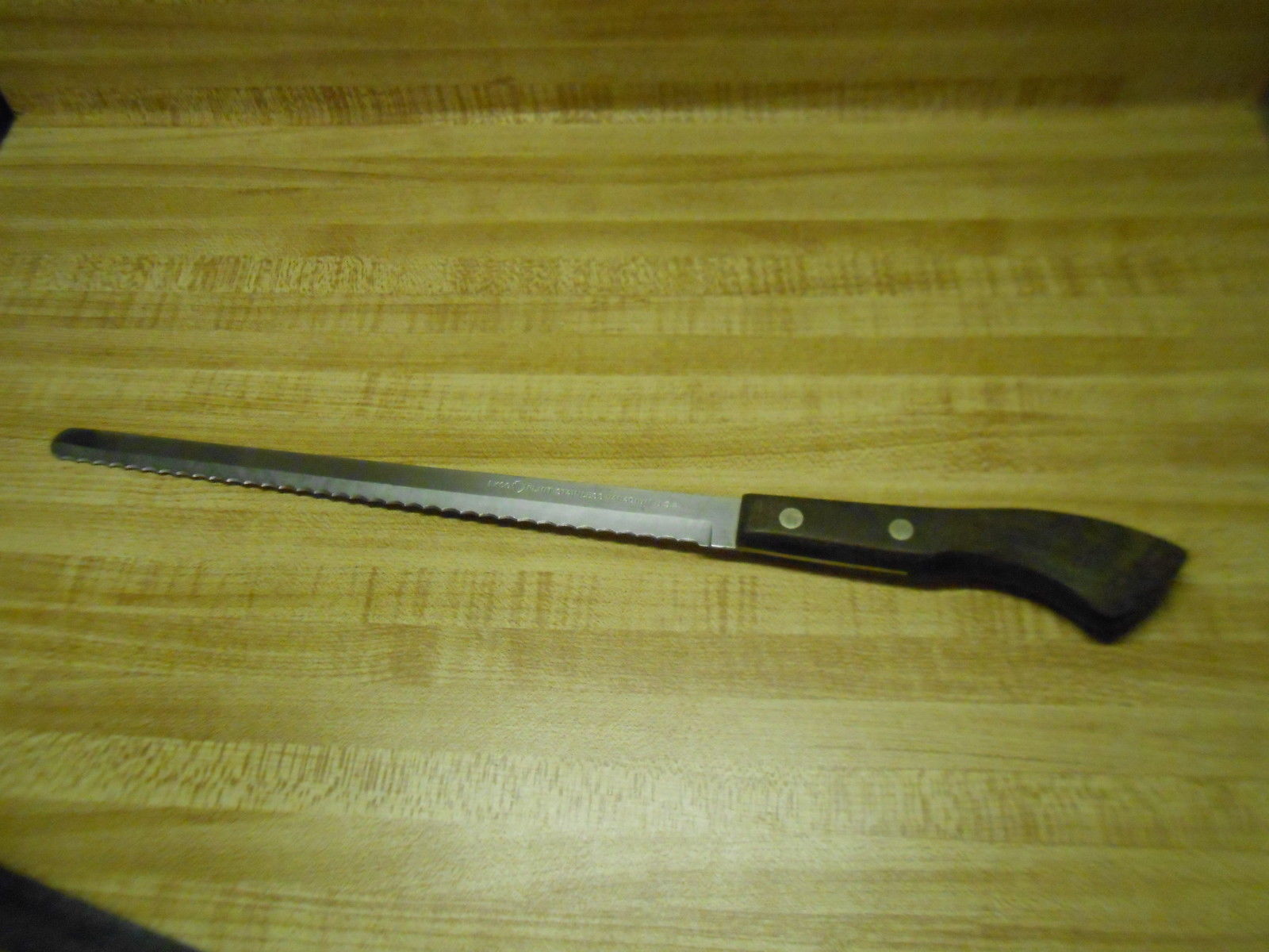 Primary image for old ekco knife with  arrow head Vanadium USA Ekco flint