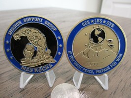 USAF Mission Support Group MSG Rocks CES LRS SVS Black Ops Challenge Coin - $20.78