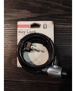 Schwinn Twisted Steel Cable Keyed Bike Lock  6&#39; x 8mm, NIP - $17.51