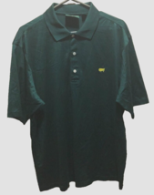 $9.99 Masters Amen Corner Green Golf Augusta Pima Cotton Hong Kong Polo Shirt L - £7.87 GBP