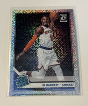 2019-20 Panini Donruss Optic RJ Barrett Rated Rookie - NBA NY Refractor Card 178 - £6.04 GBP