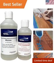 High Performance Epoxy Kit, Crystal Clear Marine Grade Resin and Hardene... - $163.92