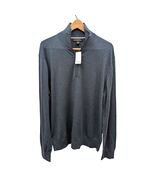 Banana Republic Quarter 1/4 Zip Pullover Sweater Pima Cotton Cashmere Gr... - $149.99