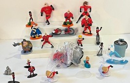 Disney Pixar The Incredibles 2 Deluxe Action Figures BIG Lot Of 22 PVC P... - $653.68 MXN