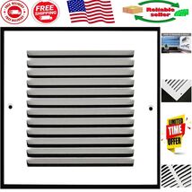 Durable 8&#39;&#39; x 8&#39;&#39; HVAC Return Air Grille - Flat Stamped Steel, Easy Inst... - $472.60 MXN