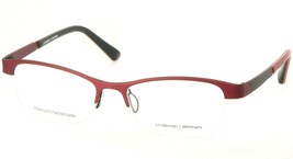 Nuovo Prodesign denmark 1406 4031 Opaco Scuro Red Montatura Occhiali 53-17-140mm - £80.15 GBP