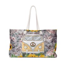 Personalised/Non-Personalised Weekender Bag, Sunflower, Combi Van, Large Weekend - £36.54 GBP