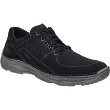 Josef Seibel Men's Liam 01 Comfort Lace Up Casual Shoe Black Size 14, EU 47 - $34.60