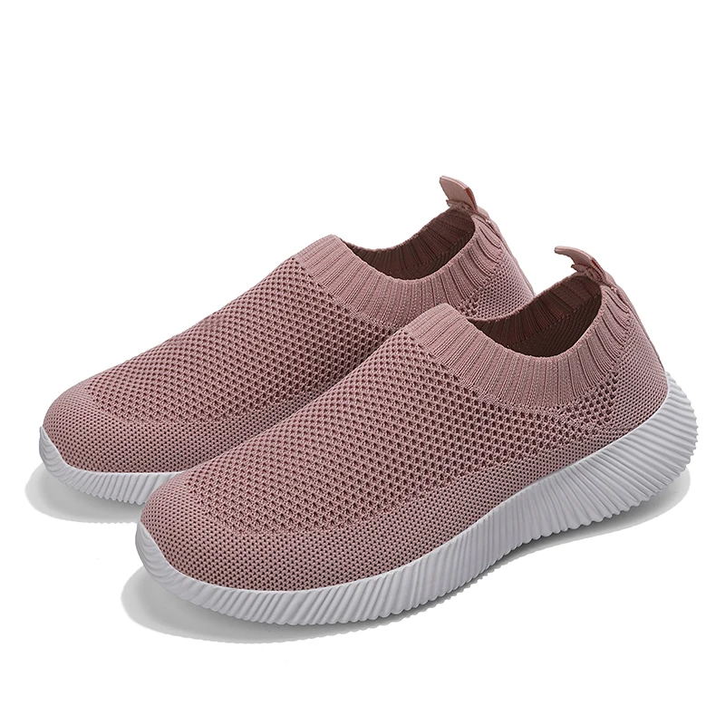 TUINANLE Women Sneakers Shoes Flats 2024 Spring Sock Sneakers Women Summer Slip  - £53.97 GBP