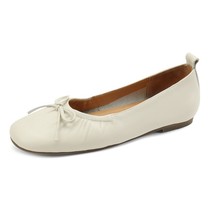 Slip On Woman Ballet Shoes Bowtie Women Flats Round Toe Walk Footwear Size41 Bas - £75.53 GBP