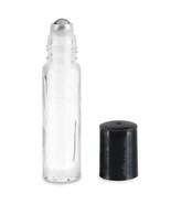 24 NEW ROLL-ON GLASS BOTTLES SPECIMEN PERFUME ESSENTIAL OILS EXTRACTS 1/... - £14.64 GBP