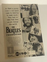 The Beatles Revolution Vintage Tv Guide Print Ad John Lennon Paul McCartne TPA25 - $5.93