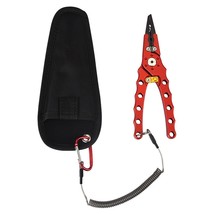 Stainless Steel Fishing Pliers Scissors Line Cutter Fishing Pliers Tool Pliers H - £53.63 GBP