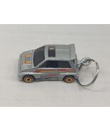 Hot Wheels 1985 Honda City Car Turbo II Silver 1:64 Diecast Keychain Gif... - $198.72 MXN