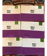 Lot “6” NEW Kate Spade Placemat Raise A Glass Food For Thought African V... - $131.72 CAD