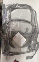 KUI WAN Clear Backpack for School,Clear Heavy Duty See Through Bag. 654 JS - £12.93 GBP