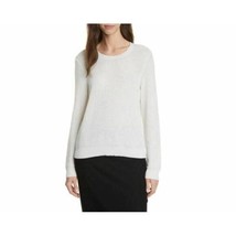 Eileen Fisher Tencel Lyocell Knit Sweater Bone White Crew Neck SZ L NWT ... - £31.24 GBP