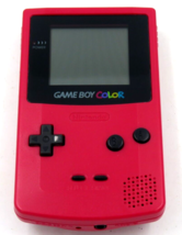 Nintendo Game Boy Color Handheld Gaming Console - Berry Pink - WORKS - $79.15