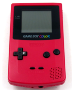 Nintendo Game Boy Color Handheld Gaming Console - Berry Pink - WORKS - £62.11 GBP