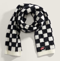 Vans Off The Wall Scarf Unisex Casual Sports Lifestyle Checkerboard Knit... - $83.61