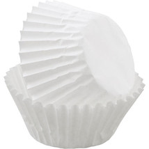 White Mini Cupcake Baking Cups 100 ct from Wilton 2507 - $13.99