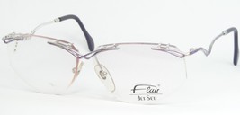 Flair Jet Set 725 Col 549 Silver /LILAC Eyeglasses Glasses 57-14-135mm Germany - £75.85 GBP