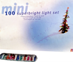 Rainbow String Lights 100 Ct Mini Light Set Multicolor LGBTQ LOT OF 3 Vintage - £33.08 GBP