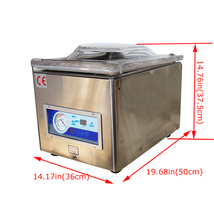 DZ-260 Single Chamber Vacuum Sealers 110V 304 Stainless Steel Packing Ma... - £433.25 GBP